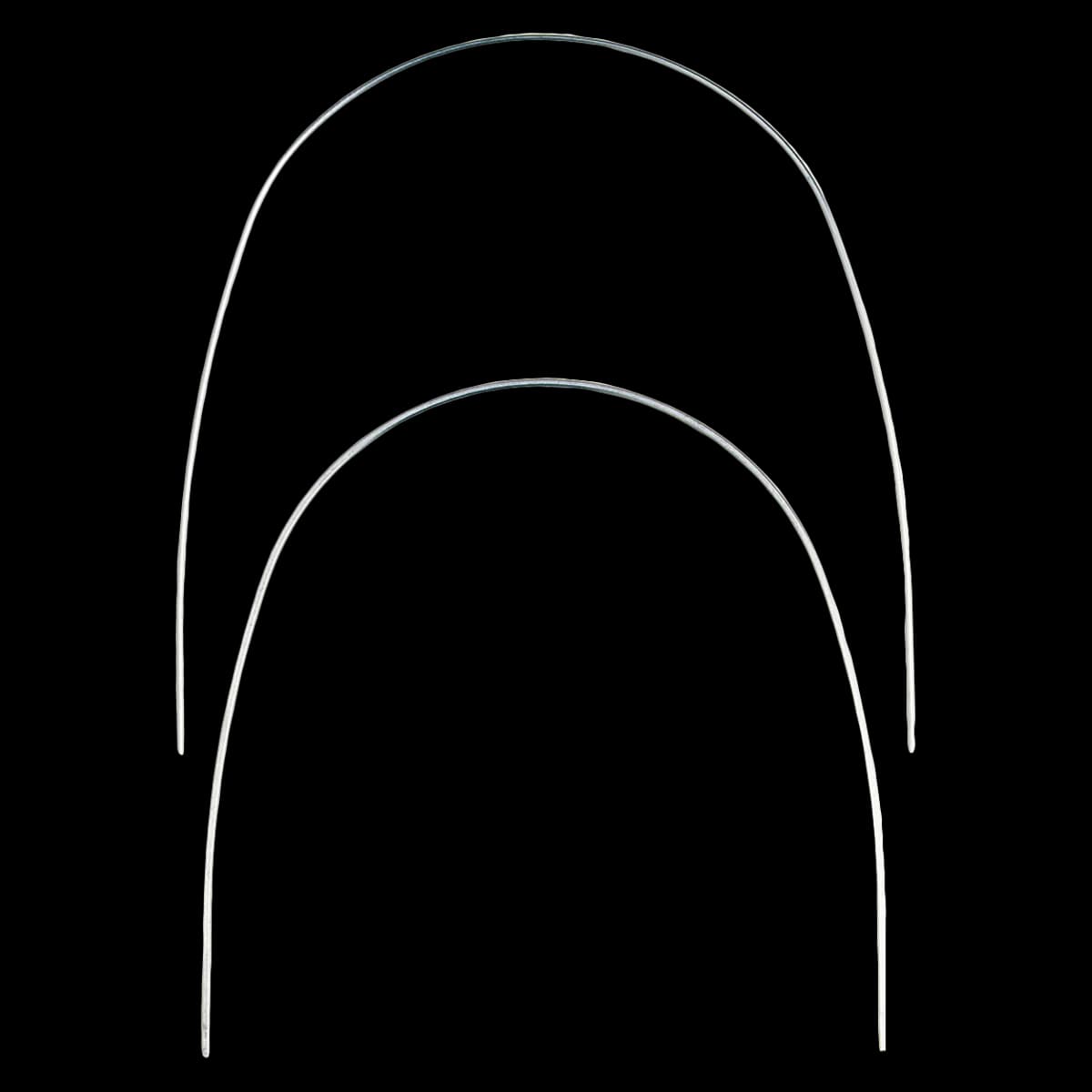 TruFlex Thermal Nickel Titanium Full Form Round Etched Archwire, Upper, 0.014", 10/Pkg, 6001-014 - TruFlex Thermal Nickel Titanium Full Form Round Etched Archwire - Image 1