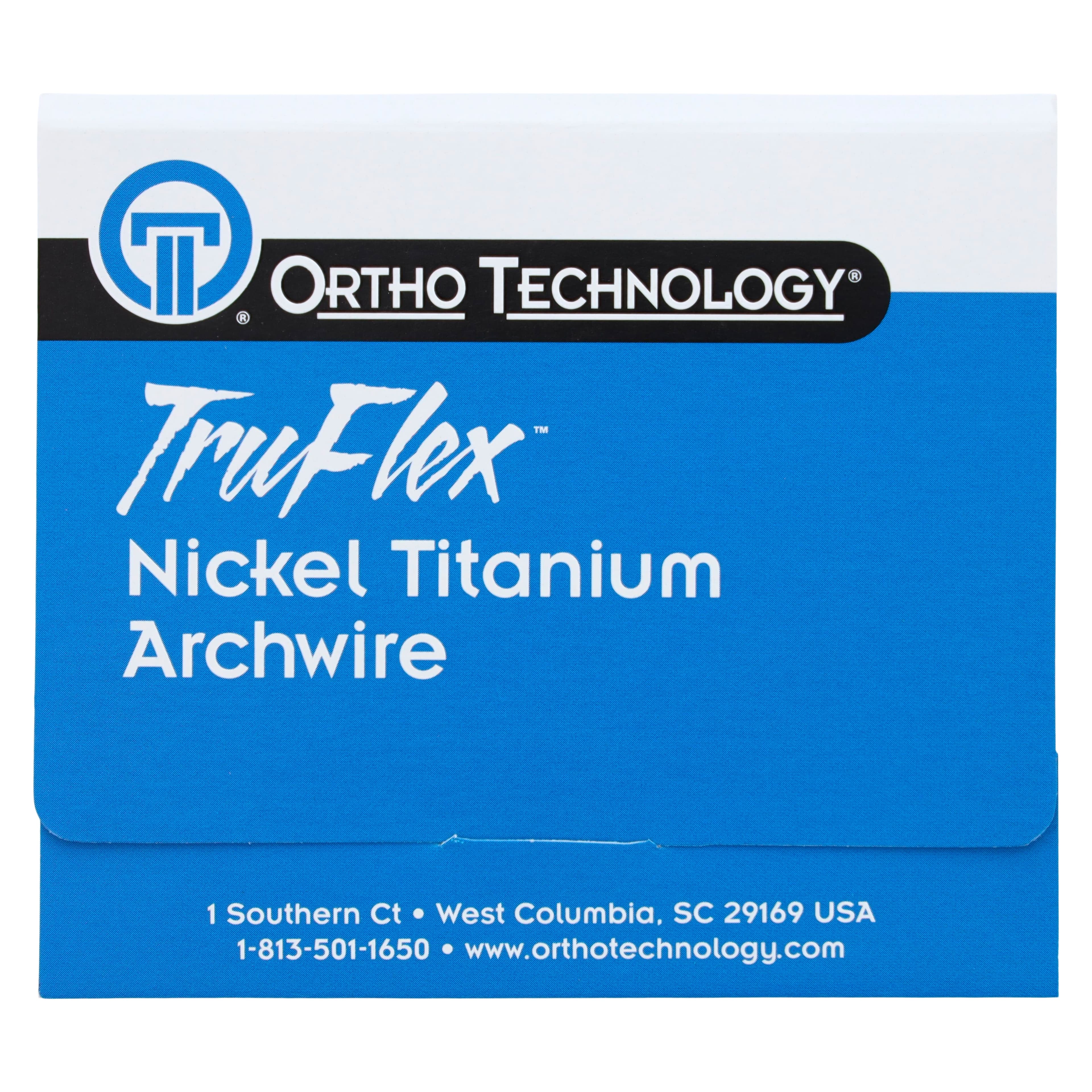 TruFlex Nickel Titanium Universal Form Round Etched Archwire, 0.018 in, 10/Box thumbnail 2