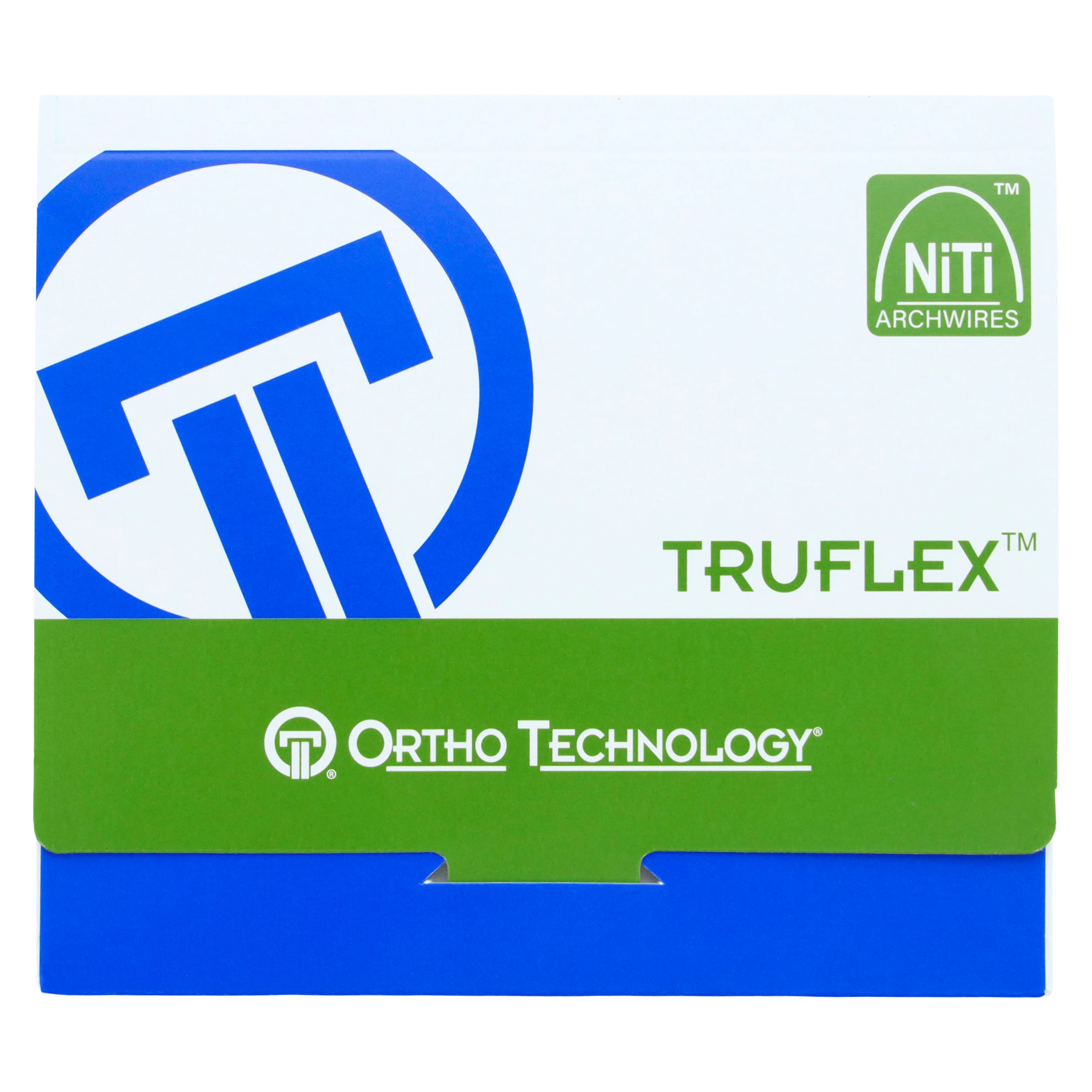 TruFlex Nickel Titanium Full Form Rectangle Etched Archwire, 0.019 in x 0.025 in, 10/Box thumbnail 2
