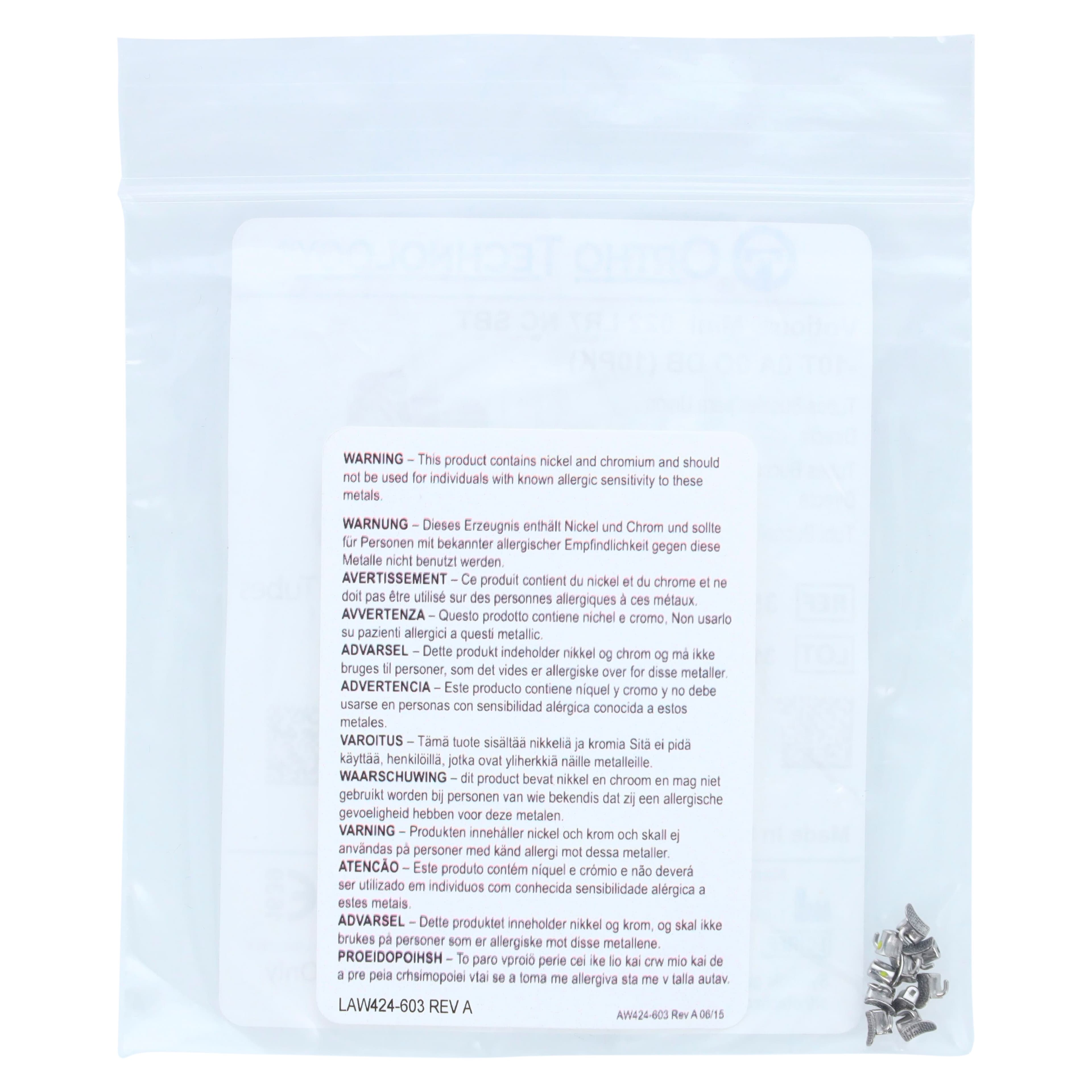 Votion MBT Mini Bondable Non-Convertible Buccal Tubes, 0.022 in, 2nd Lower Right Molar (LR7), 10/Box thumbnail 3