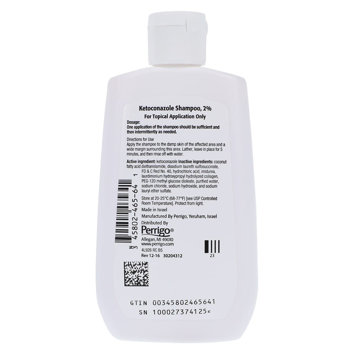 Ketoconazole Shampoo 2%, 4 oz Bottle thumbnail 2