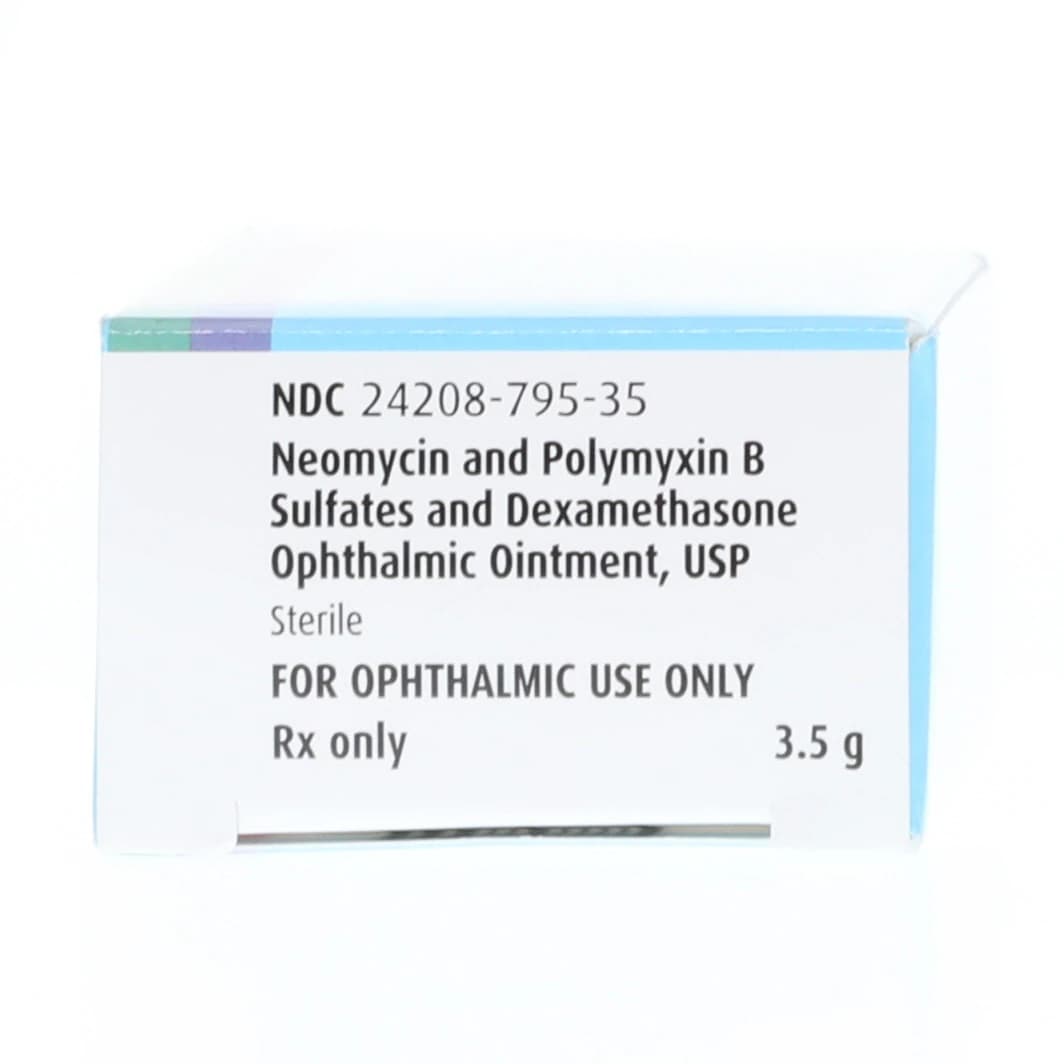 Neomycin/Polymyxin B Sulfate/Dexamethasone Ophthalmic Ointment, 3.5g Tube thumbnail 5