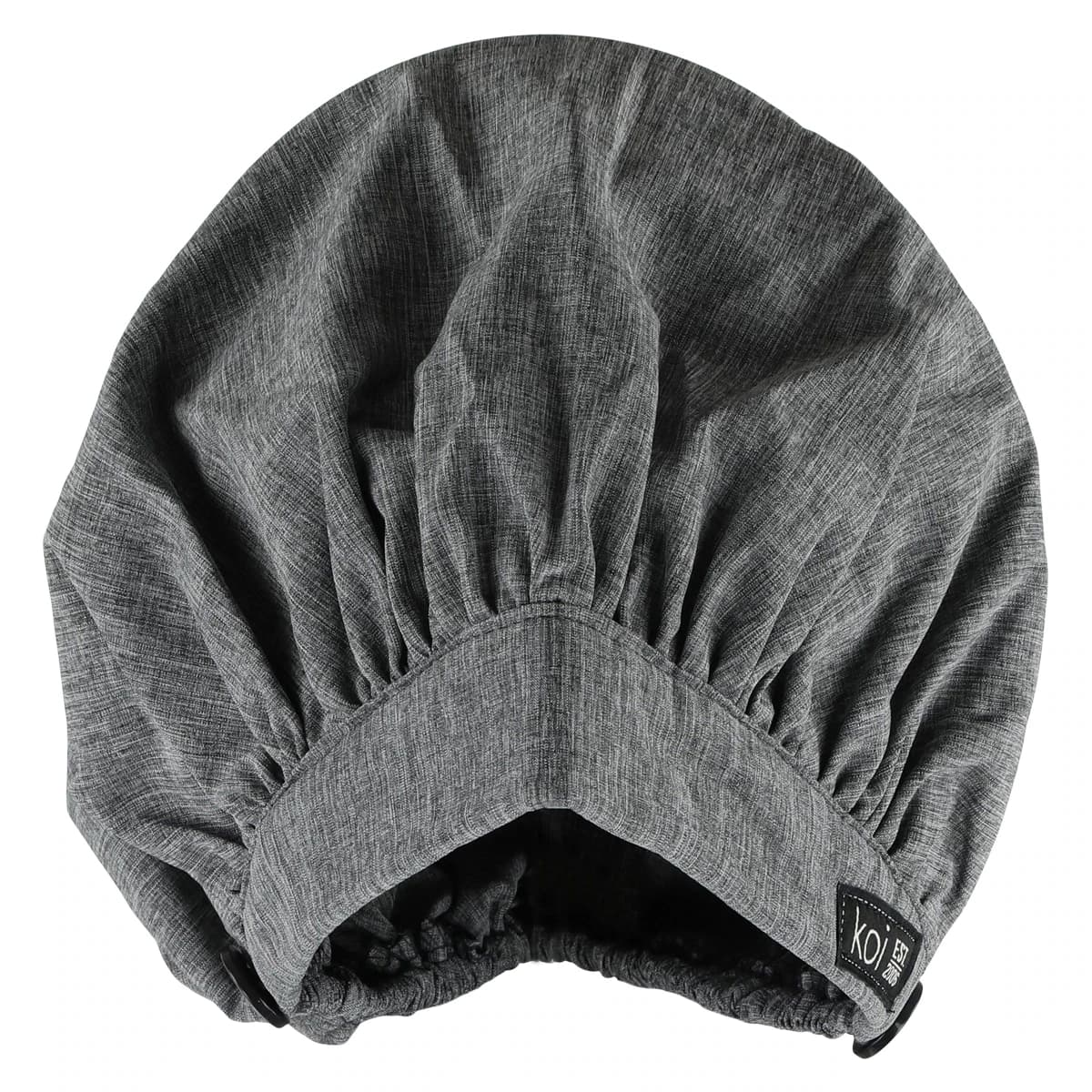 Koi Reusable Surgical Cap, Adult Unisex, Heather Grey, Polyester/Spandex, One Size, Non-Sterile, Each - Koi Reusable Surgical Cap - Image 1