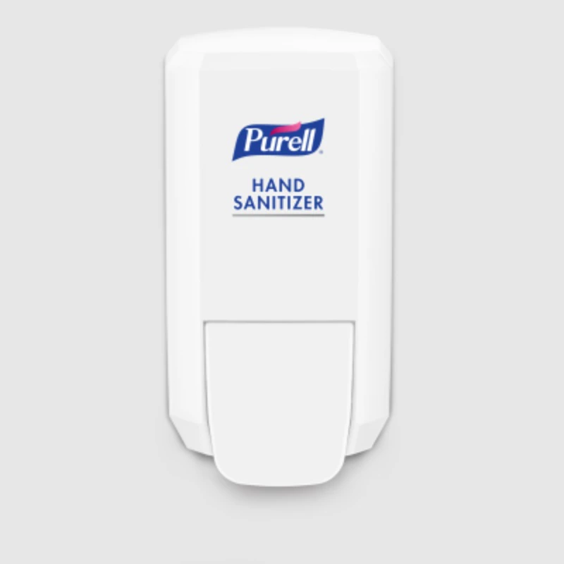 PURELL CS2 Push-Style Hand Sanitizer Dispenser, White, 1/Pk, Uses CS2 1000 mL Refills - PURELL&reg; CS2 Dispensing System - Hand Sanitizer Dispenser - White - Image 1