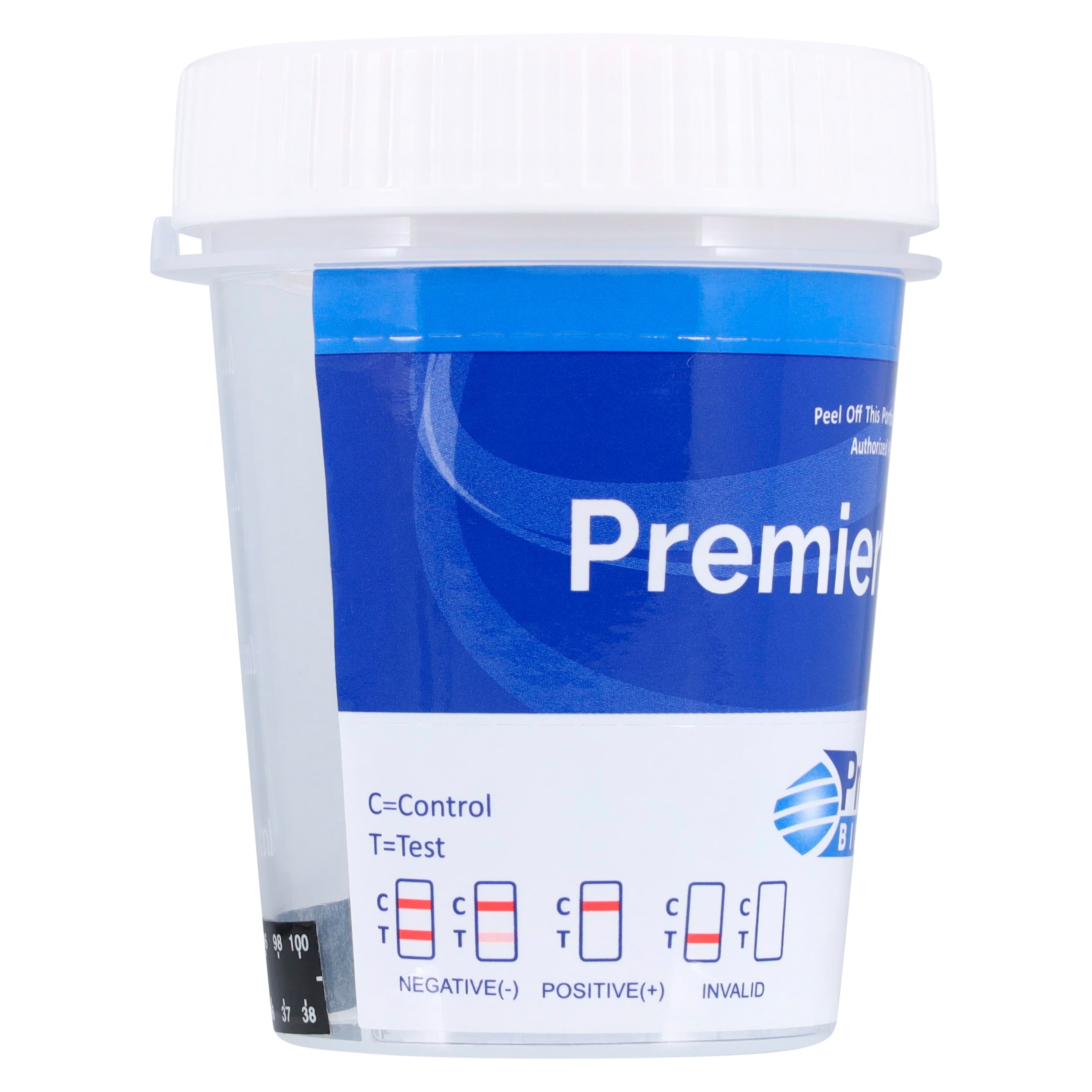 Bio-Cup DOA Cup CLIA Waived 13 Panel Drug of Abuse Test Cup, 25/Box thumbnail 2