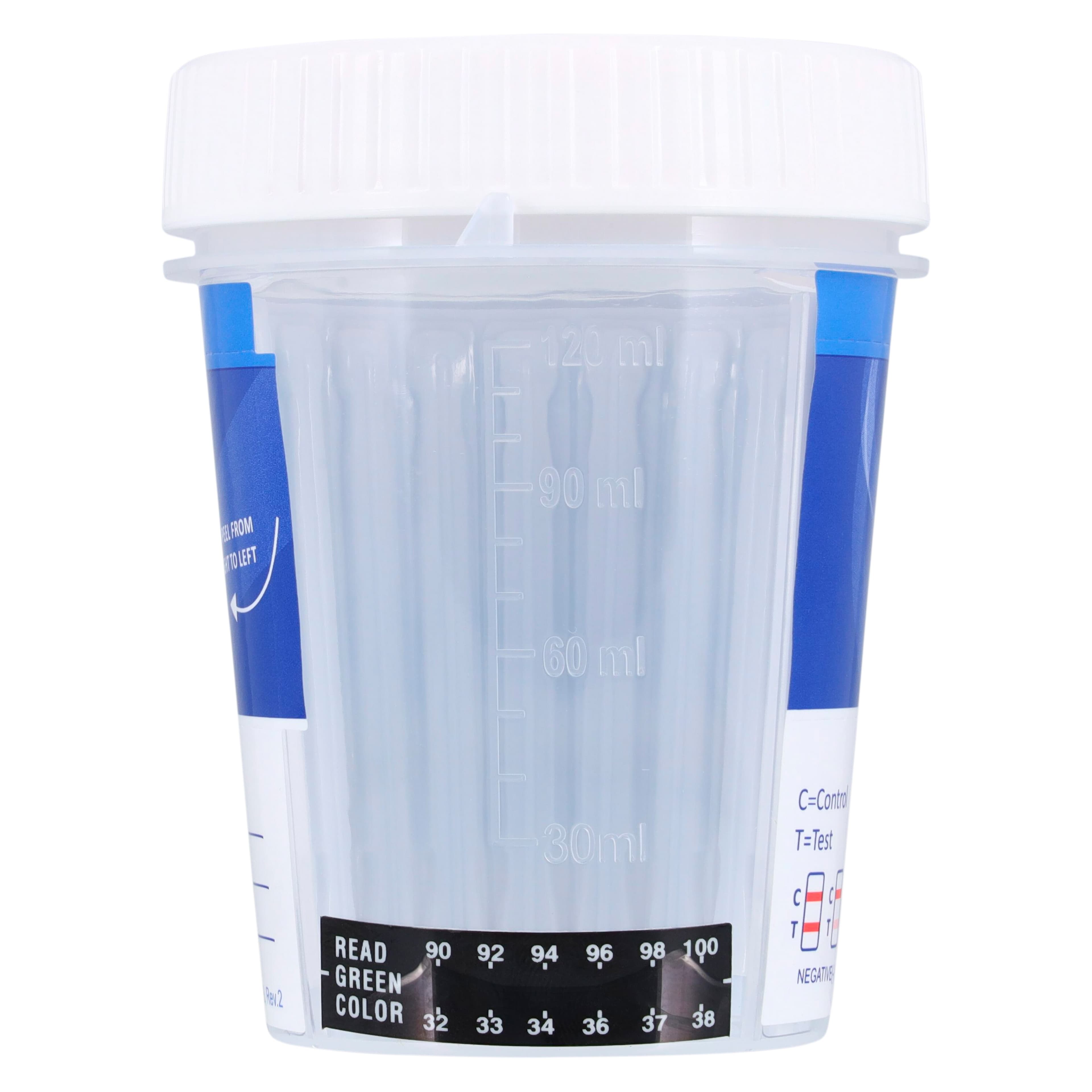 Bio-Cup DOA Cup CLIA Waived 13 Panel Drug of Abuse Test Cup, 25/Box thumbnail 4