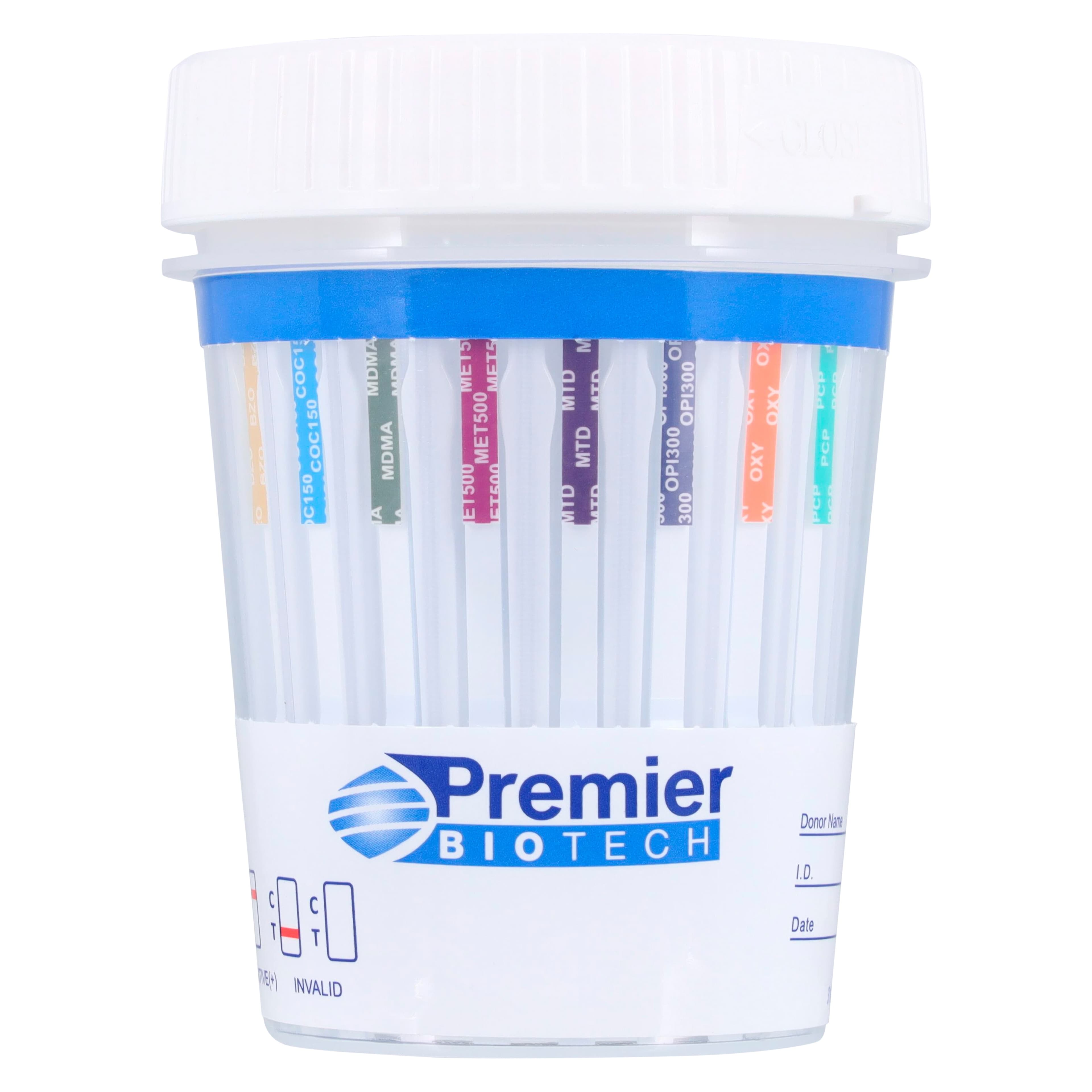 Bio-Cup DOA Cup CLIA Waived 13 Panel Drug of Abuse Test Cup, 25/Box thumbnail 5