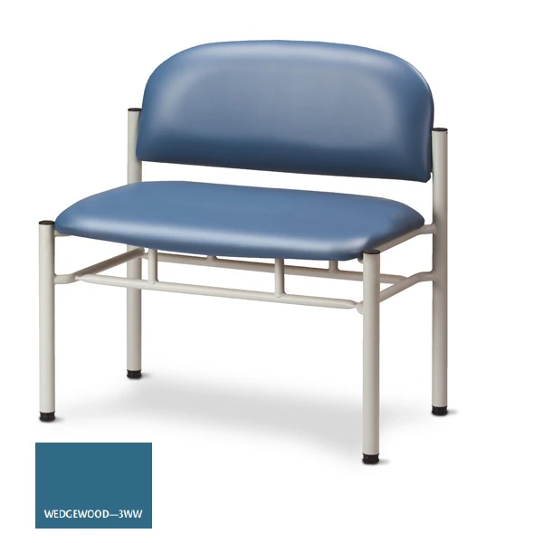 Clinton Industries Chair Side Wedgewood No Arms, Powder-Coated Steel Frame, 300 lb Capacity - Chair Side Wedgewood No Arms - Image 1