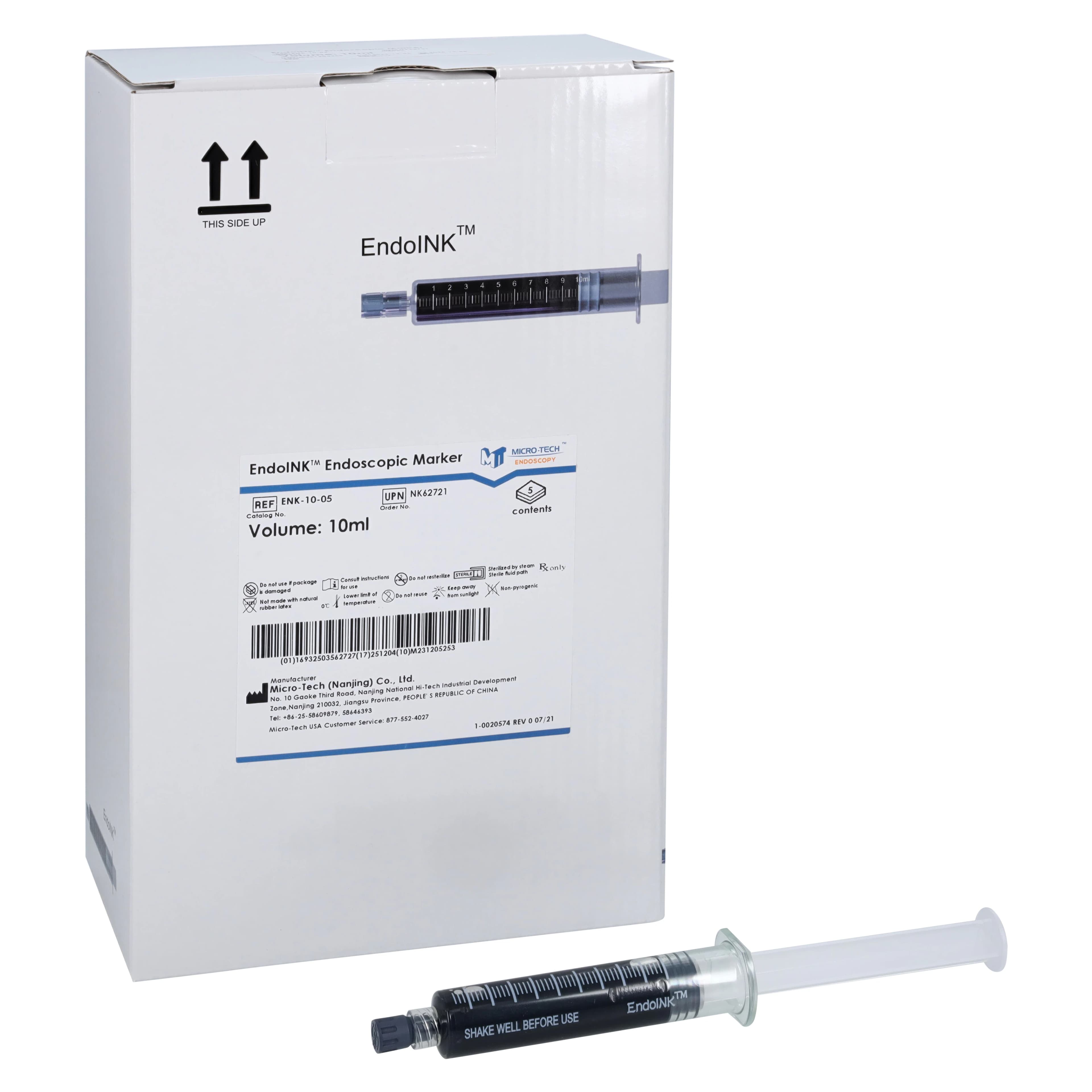 EndoINK Endoscopic Marker, Sterile, Disposable, 5/Box - EndoINK Endoscopic Marker Ster - Image 1