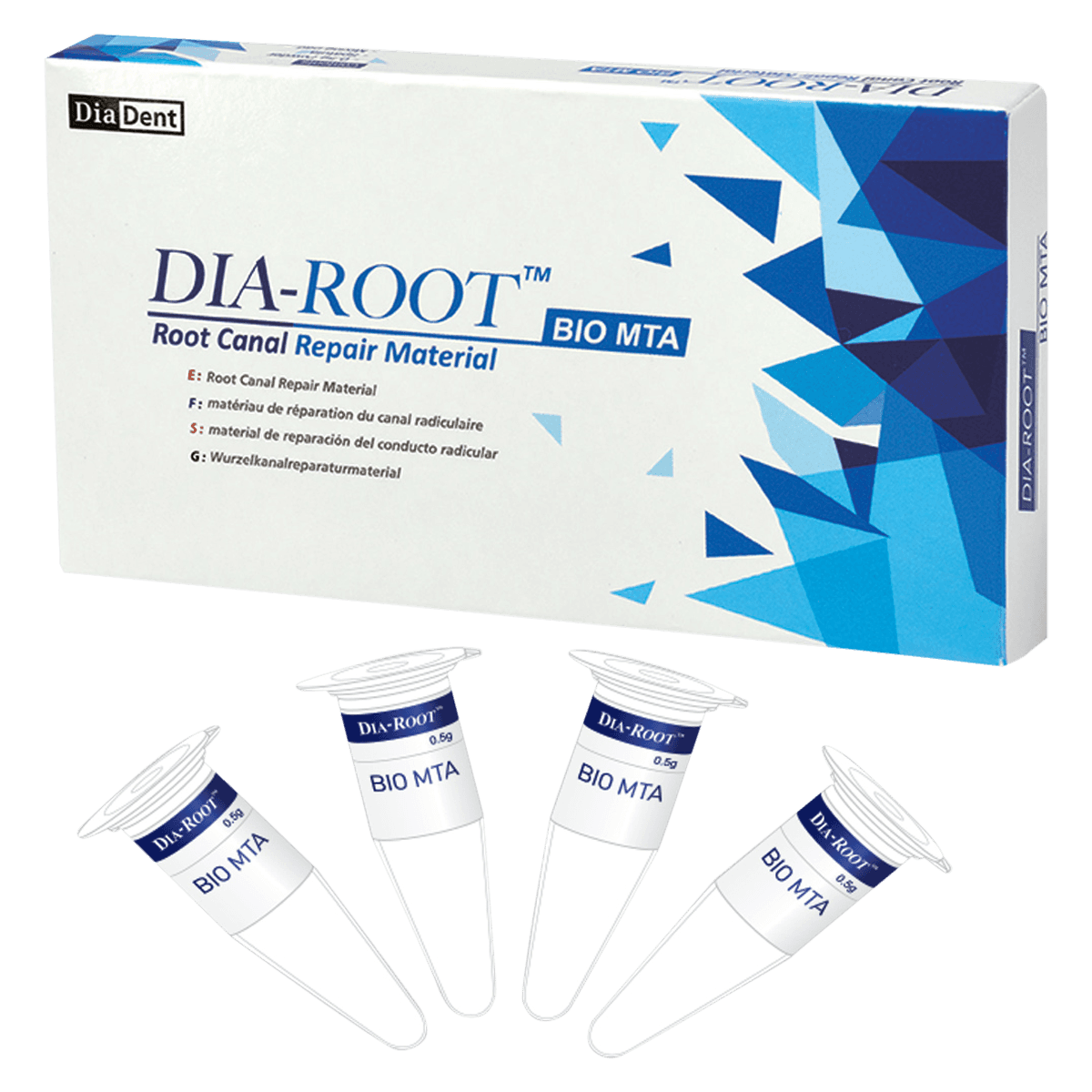 Dia-Root Bio MTA Root Canal Repair Material Kit, 0.5 g Capsule, 1003-601 thumbnail 2