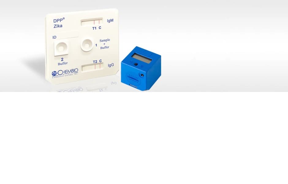 Chembio DPP Micro Reader for HIV-Syphilis Assay, CLIA Waived, with Batteries, Holder, USB Adapter, and Manual - DPP Micro Reader HIV-Syphilis - Image 1