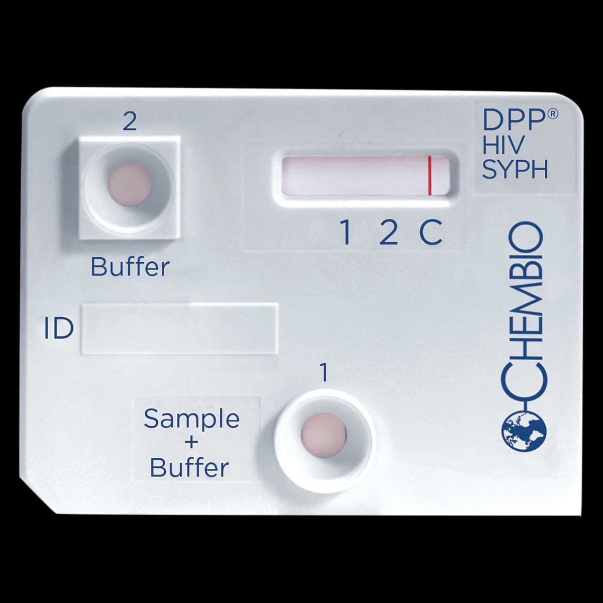 DPP HIV-Syphilis Rapid Test, CLIA Waived, For Micro Reader, 20 Tests/Kit thumbnail 2