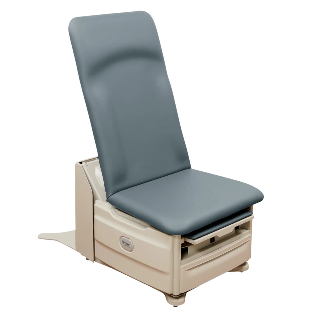 Brewer Flex Access Premium Exam Table, Blue Fog, 700 lb Capacity - Table Exam Premium BlueFog - Image 1