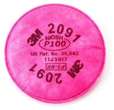 3M™ Particulate Filter 100/Case, NIOSH P100, for Reusable Respirators - Filter Particulate NIOSH/P100 - Image 1