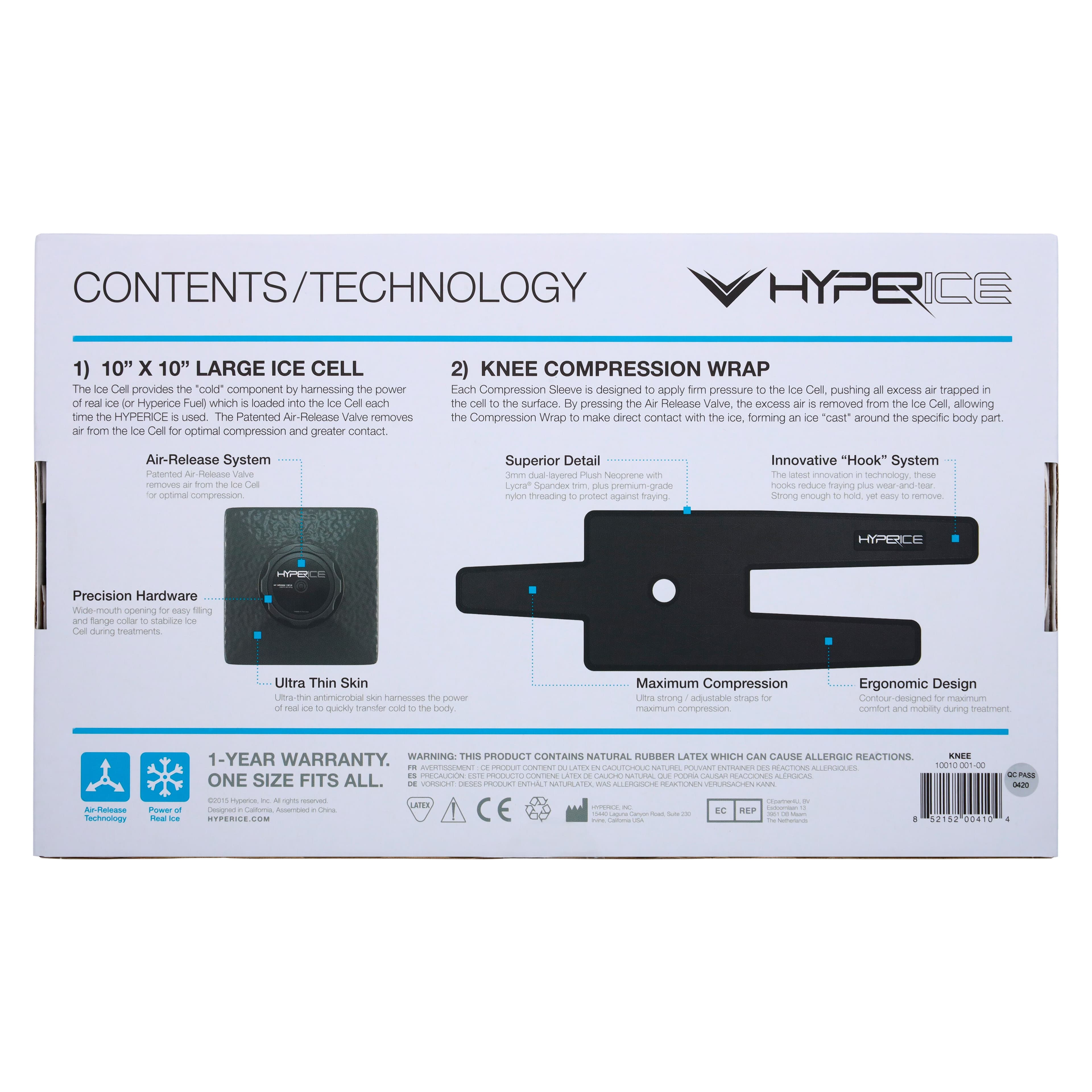 Hyperice ICT Massager Knee, Black thumbnail 8