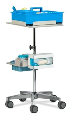 Clinton Industries Store & Go Cart/Station with New Caster Base, Model 67021 - Cart Store & Go 67021 - Image 1