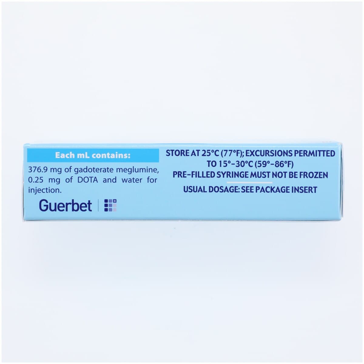 Dotarem (Gadoterate Meglumine) Injection 0.5 mmol/mL Prefilled Syringe, 10 mL, 10/Package thumbnail 3