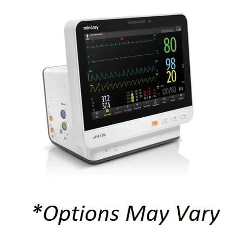 Mindray ePM 12M Patient Monitor, Standard Configuration thumbnail 2