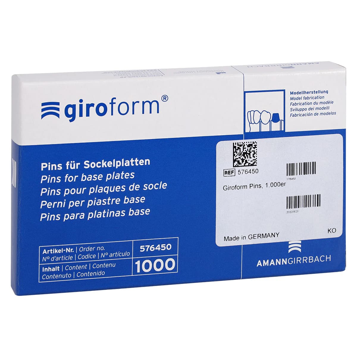 Giroform Pins, 1000/Box thumbnail 2