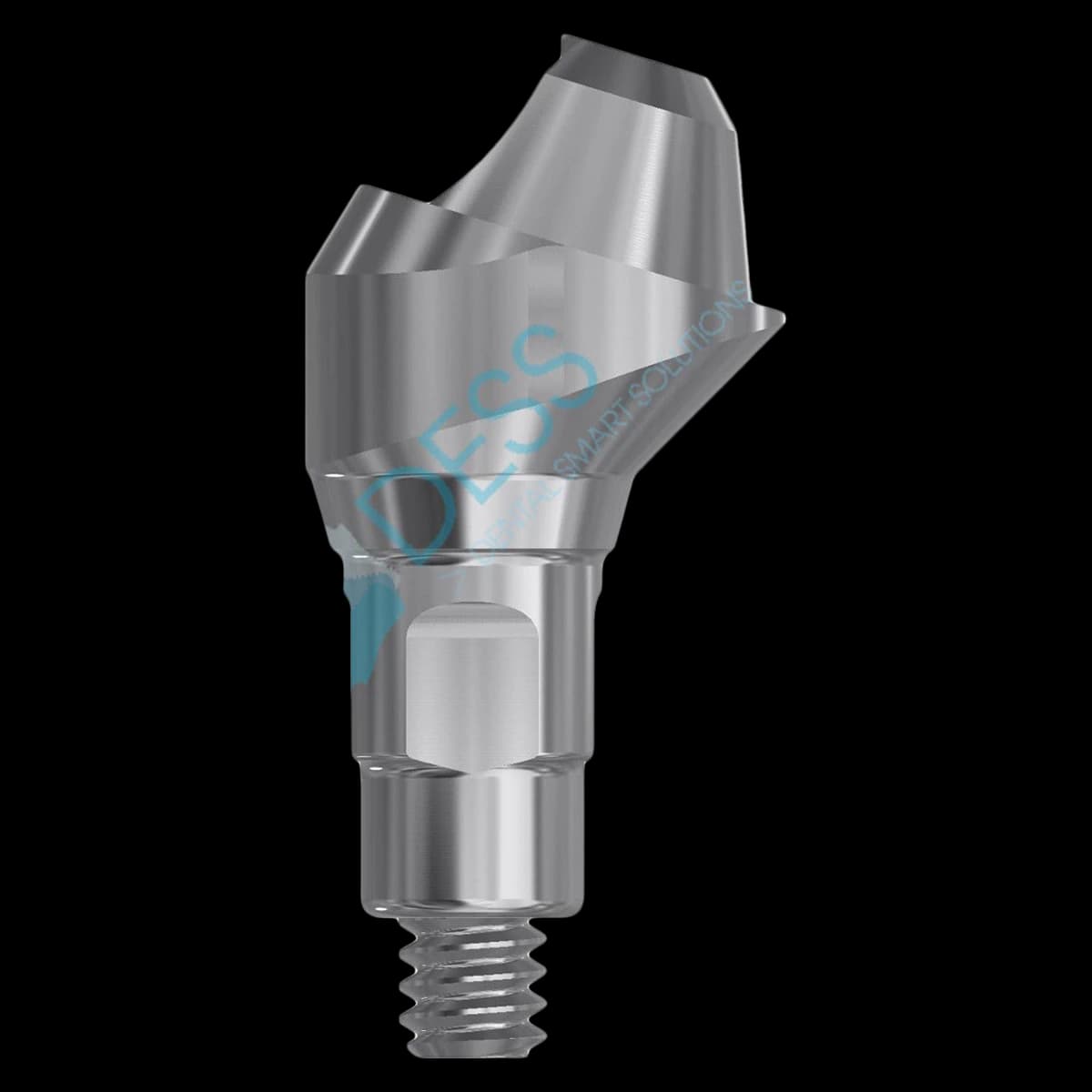 DESS Multiunit Abutment 17° Angled, RC 3.5mm, Straumann Bone Level, 4.1/4.8, Each - MUA STRBL 4.8 RC 3.5mm - Image 1