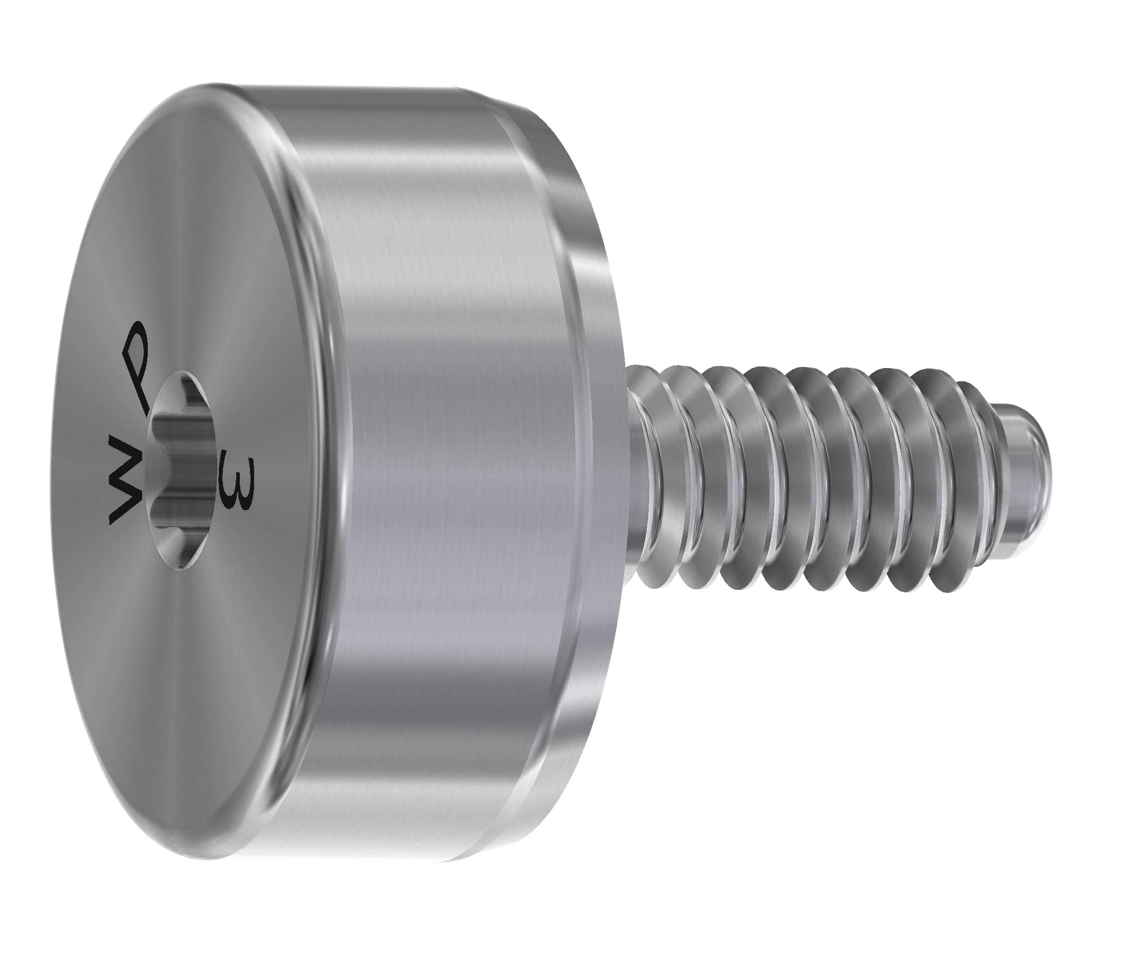 DESS Healing Abutment, Straumann Tissue Level, 3mm Height, 6.5mm Octagon, 4.8mm Base, 1 Each - Healing Abt STROCT WN 3mm - Image 1