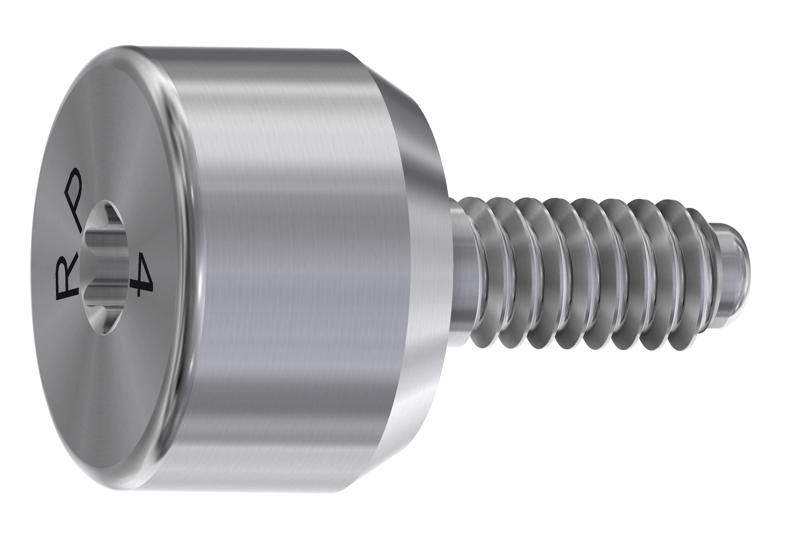 DESS Healing Abutment RN 4mm, Straumann Tissue Level, Internal Octagon, 4.1/4.8mm, Each - Healing Abt STROCT RN 4mm - Image 1