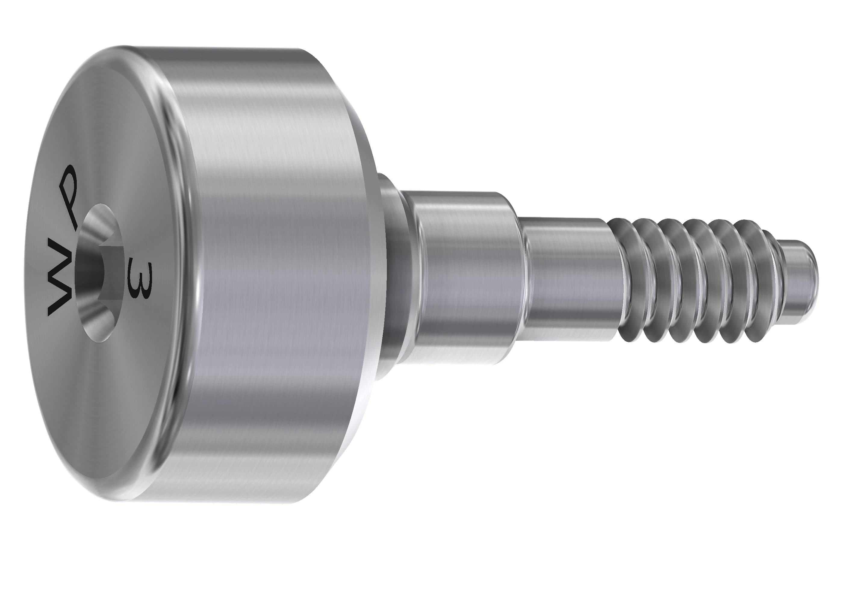 DESS Healing Abutment 3mm, Wide Platform (WP) Internal Hex, for Biomet 3i Certain, Each - Healing Abt 3i 5.0 WP 3mm - Image 1