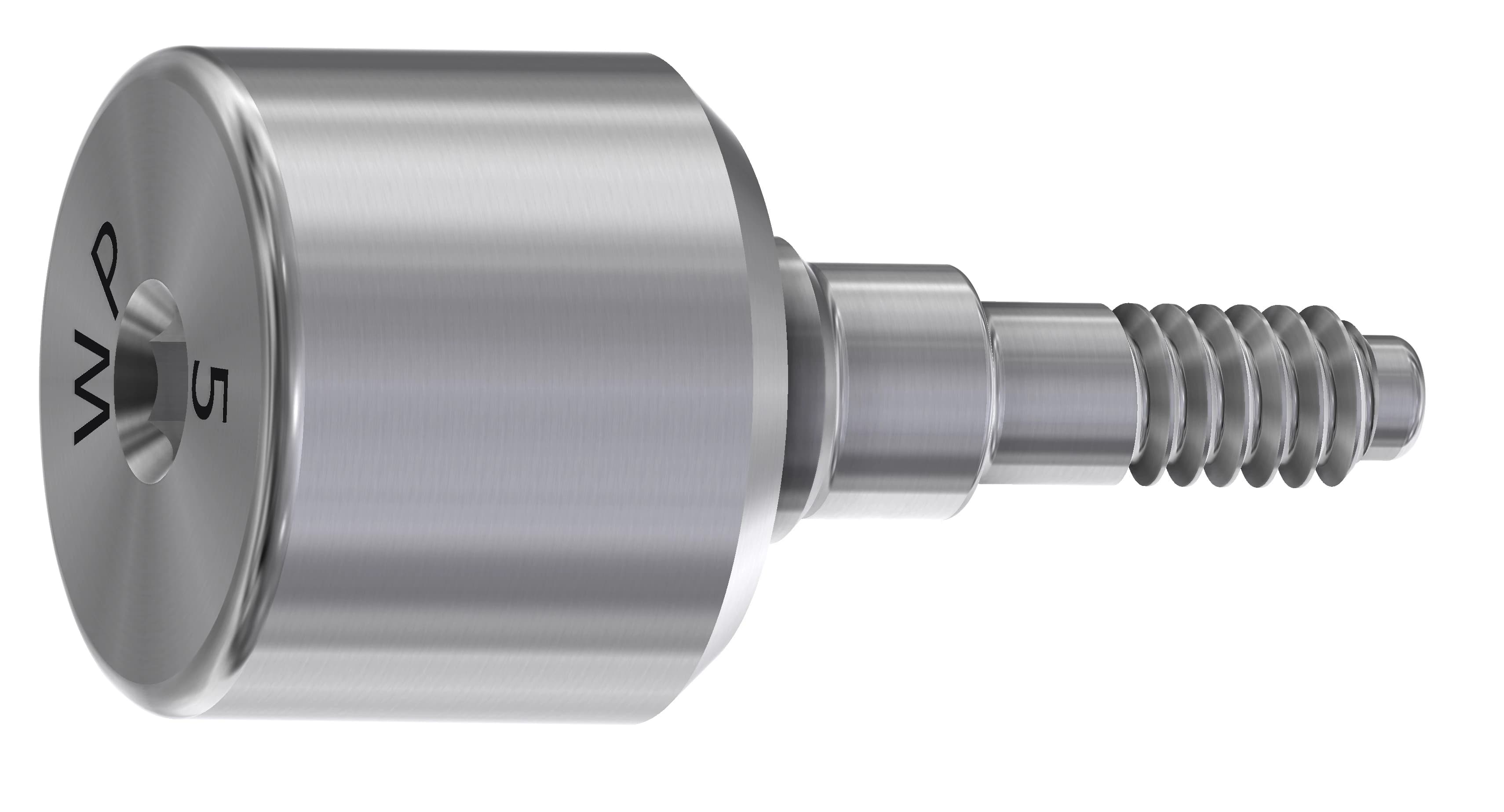 DESS Healing Abutment 5mm WP Internal Hex Click, 3i Biomet Certain, 1 Each - Healing Abt 3i 5.0 WP 5mm - Image 1