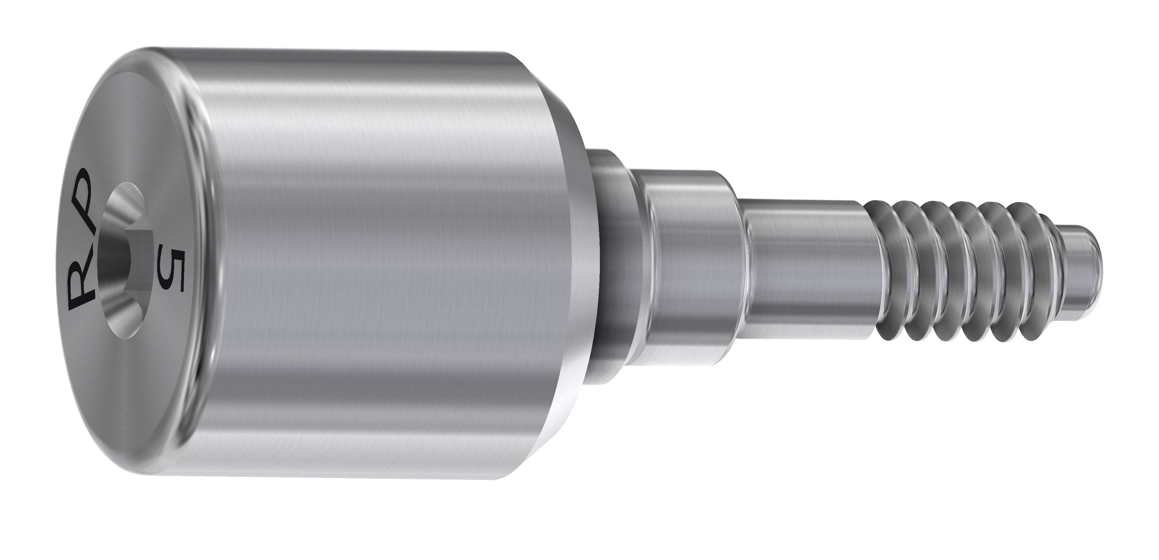 DESS Healing Abutment 5mm RP Internal Hex Click, 3i Biomet Certain, 4.1mm, Each - Healing Abt 3i 4.1 RP 5mm - Image 1
