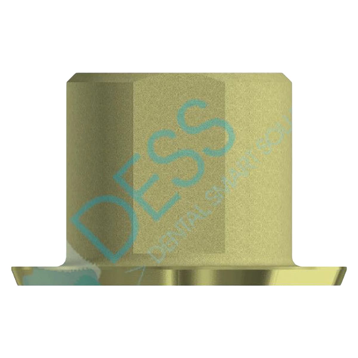 DESS ANGLEBase Engaging Titanium Abutment Base, 3i Osseotite External Hex, 5.0mm Platform, White (WP) - ANGBase Eng 3iOss 5.0 WP - Image 1