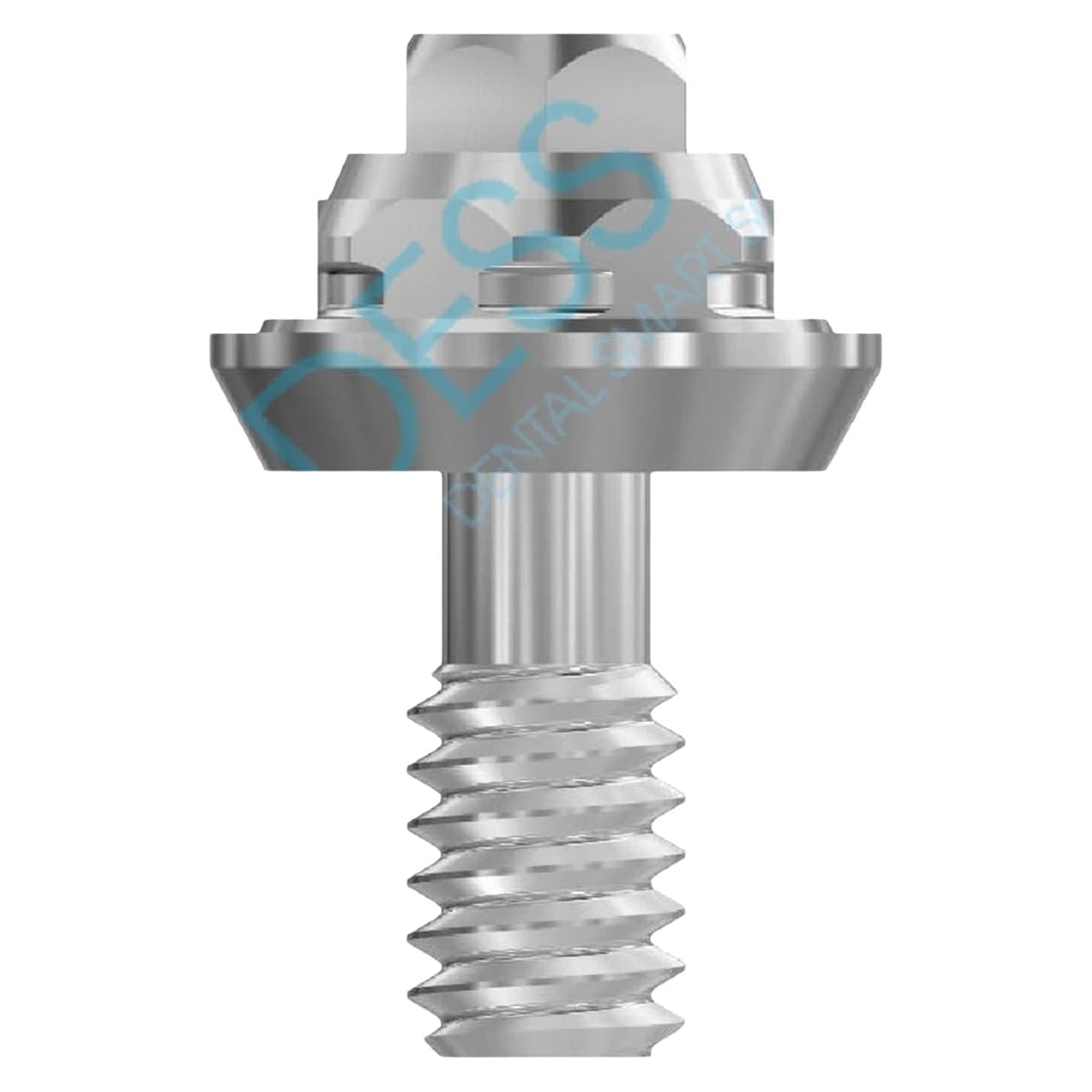 DESS Multiunit Abutment RP 1mm External Hex for 3i Osseotite 4.1, Each - MUA 3iOss 4.1 RP 1MM - Image 1
