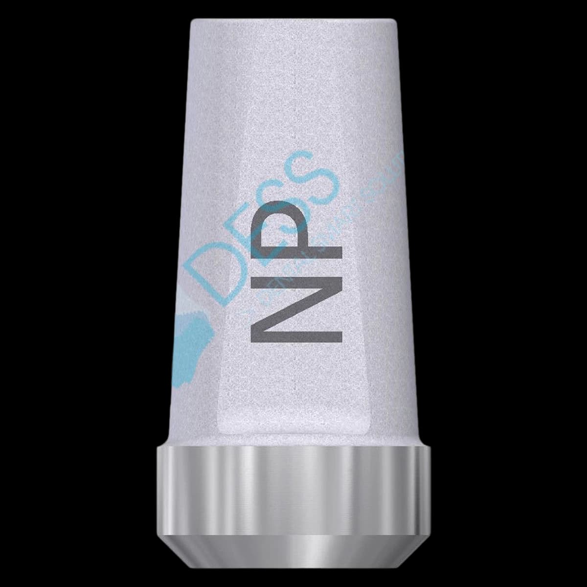 DESS Straight Abutment NP - External Hex, 3i Osseotite Compatible, 3.4mm, Each - Abt Str 3iOss 3.4 NP - Image 1