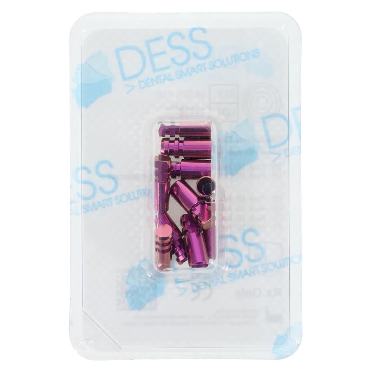 DESS Analog WP on Implant Internal Hex Conic, Anodized Purple, Platform 4.5/5.0, Stone/Digital, Pack of 10 thumbnail 2