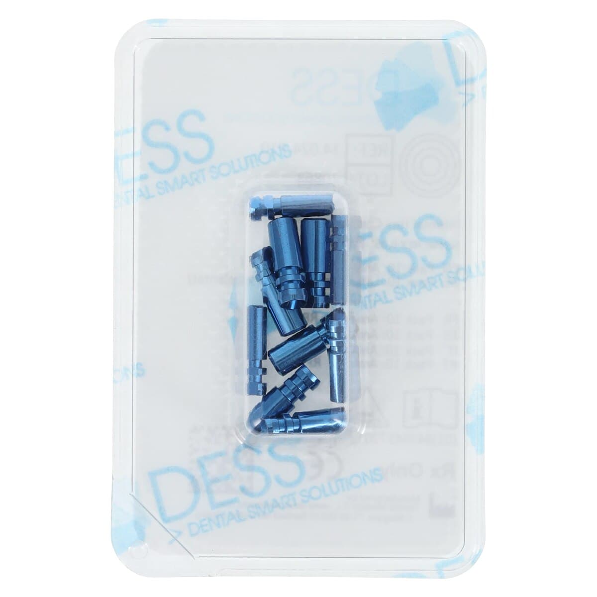 DESS Analog RP on Implant Internal Hex Conic Anodized Blue, Platform 3.5/4.0, Aqua, Pack of 10 thumbnail 2