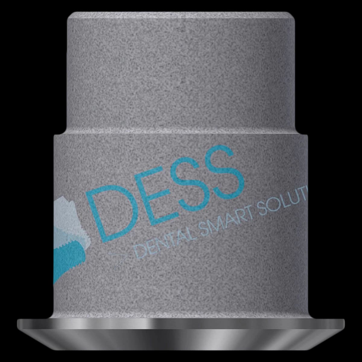 DESS Ti Base Non-Engaging 20° on Uniabutment, Internal Hex Conic, Titanium, Astra Osseospeed, Each - TiBase NEng AstraUni Abut 20 - Image 1