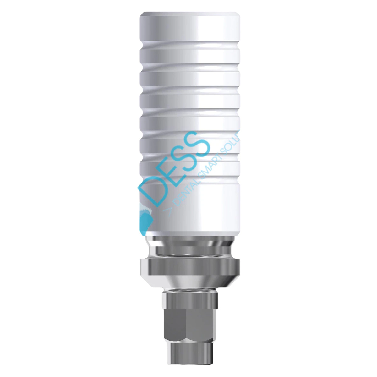 DESS Chrome Cobalt Engaging Base for Xive, Internal Hex, with Screw, NP, 1 Each - CrCo Base Eng Xive 3.4 - Image 1