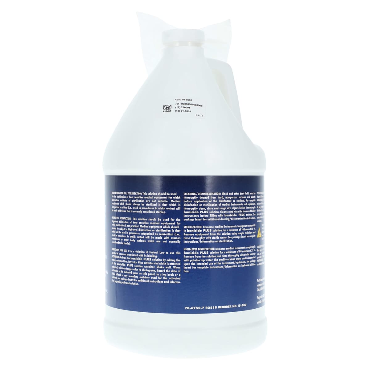 Pascal Banicide Cold Sterile, 2.65% Glutaraldehyde, 1 Gallon Bottle, 28-Day Solution thumbnail 2