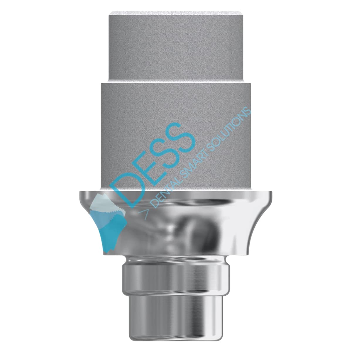 DESS TiBase Non-Engaging Titanium Base, NP 3.4, GH 1.5mm, Internal Hex FD, Xive Compatible - TiBase NEng Xive 3.4 1.5mm - Image 1