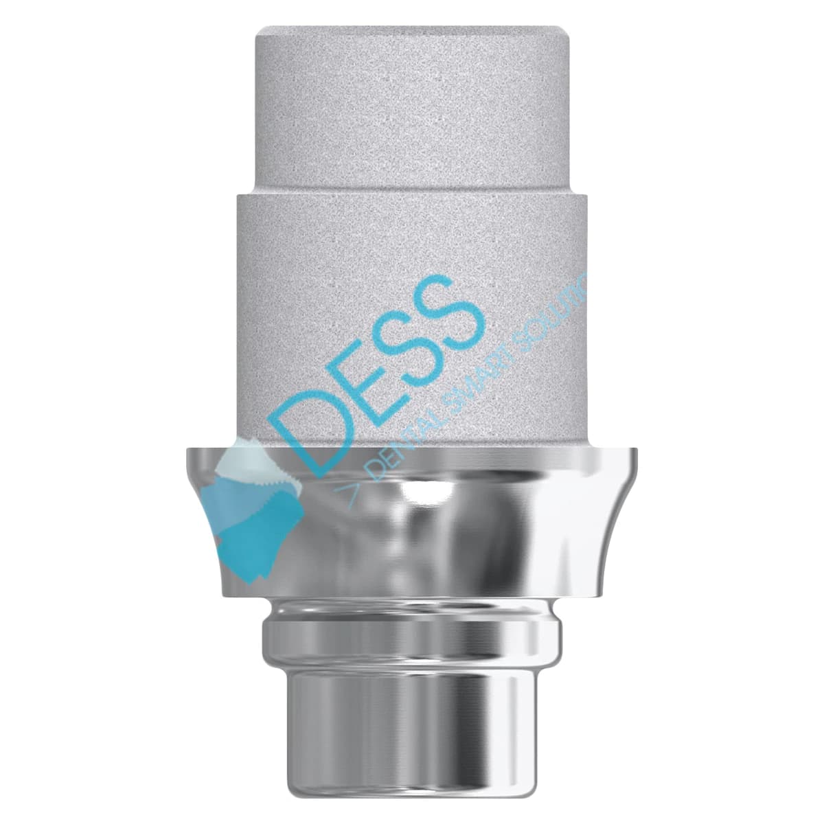 DESS TiBase Non-Engaging Titanium Base, RP 3.8, GH 1.5mm, Internal Hex FD, Xive, Each - TiBase NEng Xive 3.8 1.5mm - Image 1