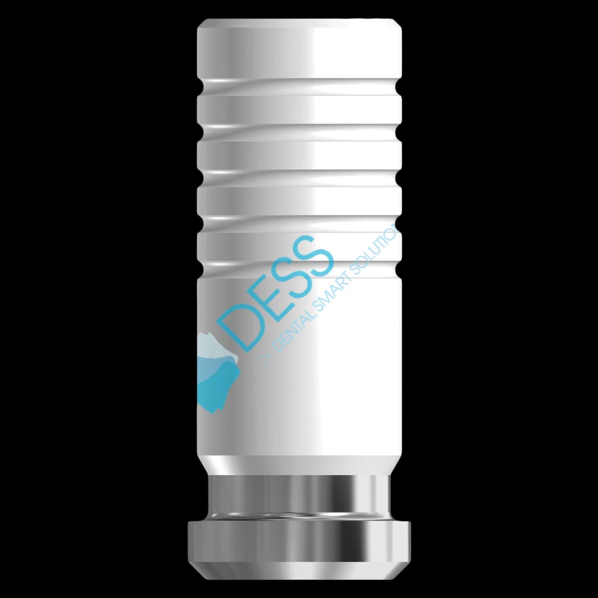 DESS Chrome Cobalt Engaging Base, Nobel Branemark NP, External Hex Universal, with Screw, 3.5mm, Each - CrCo Base Eng NBBrnk NP - Image 1