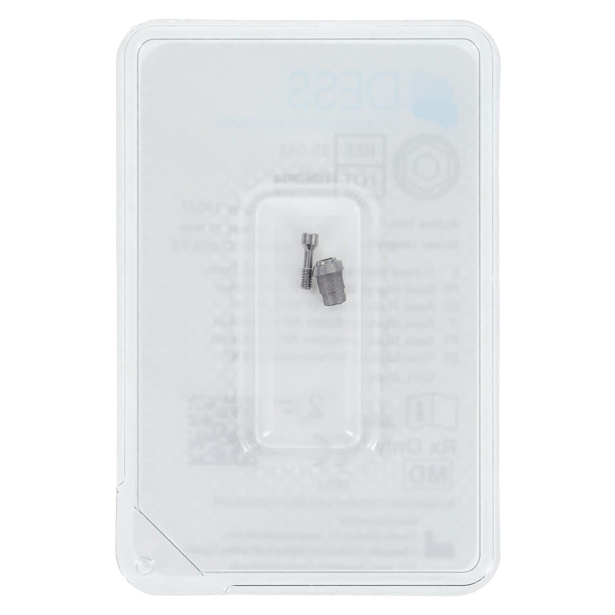 Dess TiBase Non-Engaging Titanium Base for Nobel Active, Narrow Platform (NP) 1.2mm, Each thumbnail 2