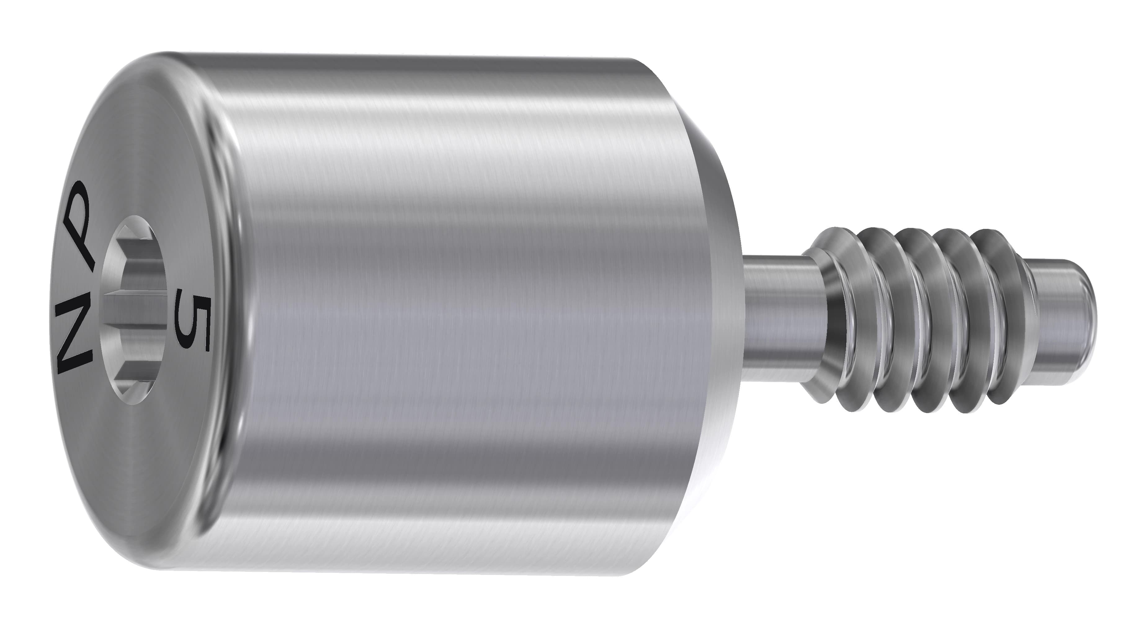 DESS Healing Abutment, 5mm, NP External Hex Universal, for Nobel Branemark, 1 Each - Healing Abt NBBrnk NP 5mm - Image 1