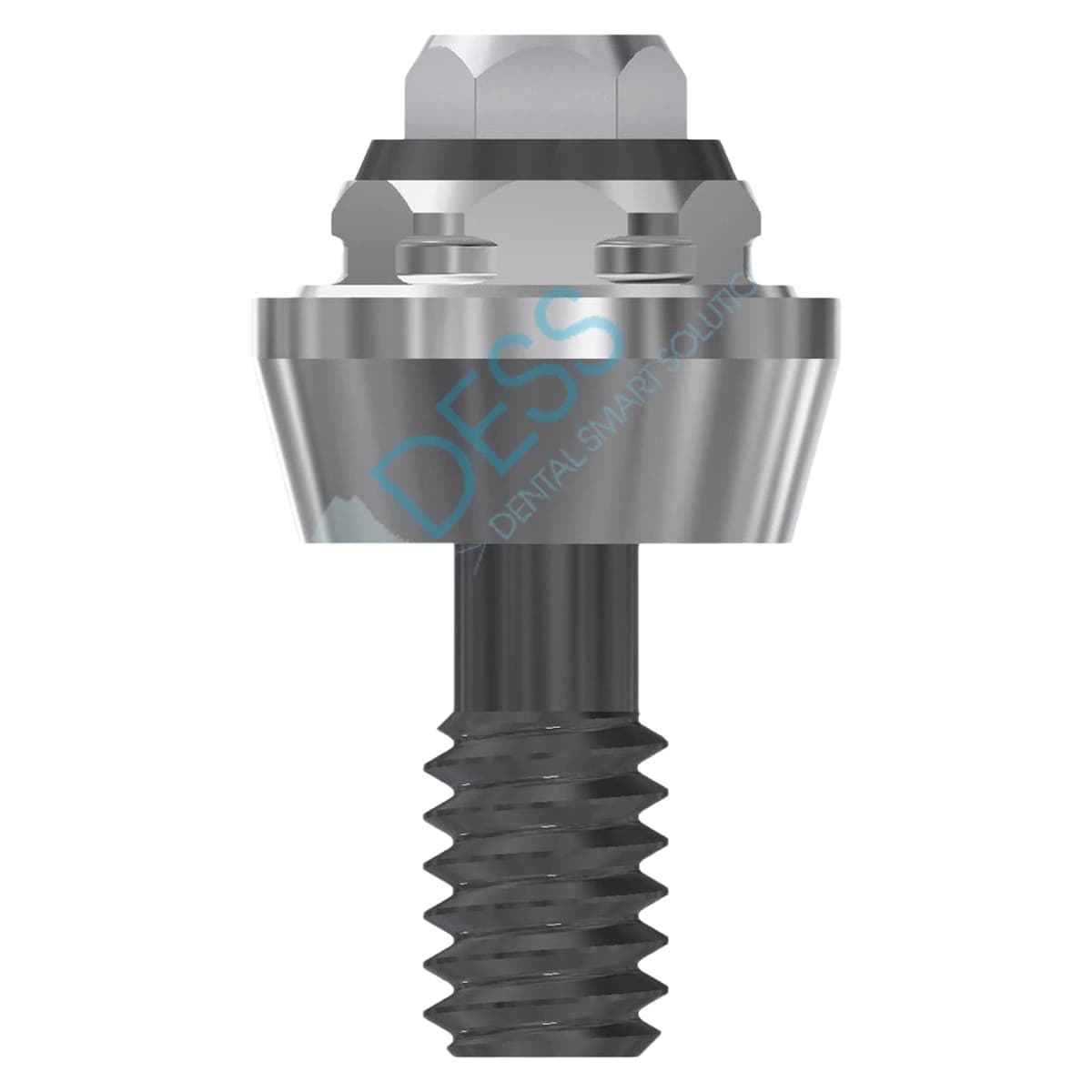 DESS Multiunit Abutment RP 2mm External Hex Universal DLC, 4.0mm, Nobel Branemark Compatible, Each - MUA NBBrnk 4.0 RP 2mm - Image 1