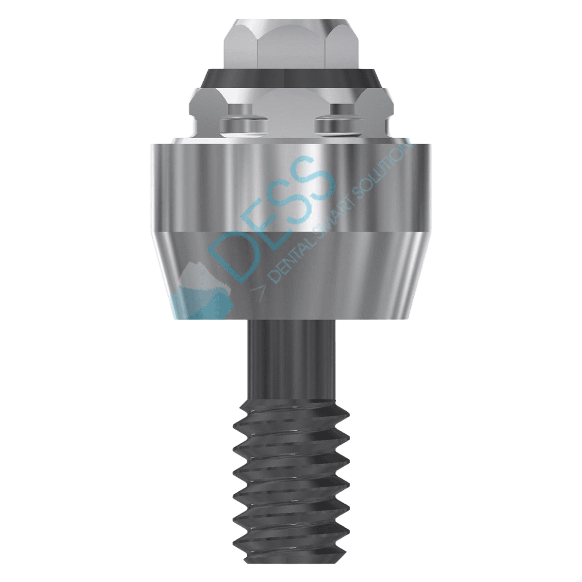 DESS Multiunit Abutment RP 3mm External Hex Universal DLC, 4.0mm, Nobel Branemark, Each - MUA NBBrnk 4.0 RP 3mm - Image 1