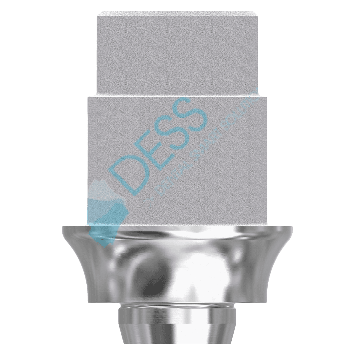 DESS TiBase Non-Engaging Titanium Base for Nobel Replace, NP, 1.5mm Gingival Height, Trilobe, Each - TiBase NEng NBRpl NP 1.5mm - Image 1