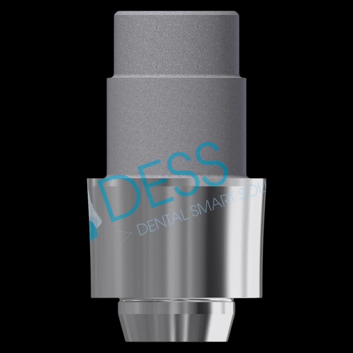 DESS TiBase Non-Engaging Titanium Base for NobelReplace RP, 3.0mm Gingival Height, Trilobe, Each - TiBase NEng NBRpl RP 3mm - Image 1