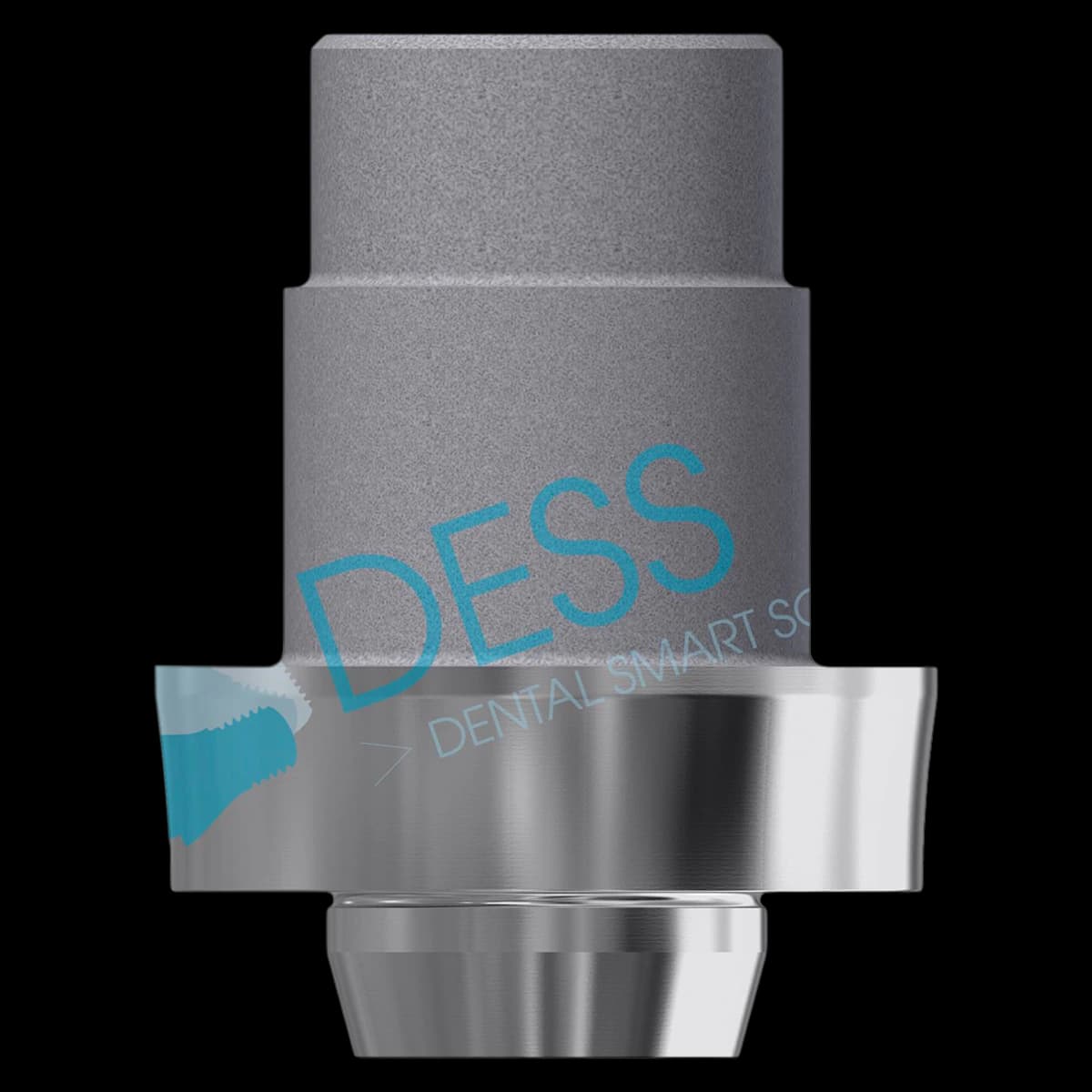 DESS TiBase Non-Engaging Titanium Base for Nobel Replace, WP 1.5mm, Trilobe, Each - TiBase NEng NBRpl WP 1.5mm - Image 1