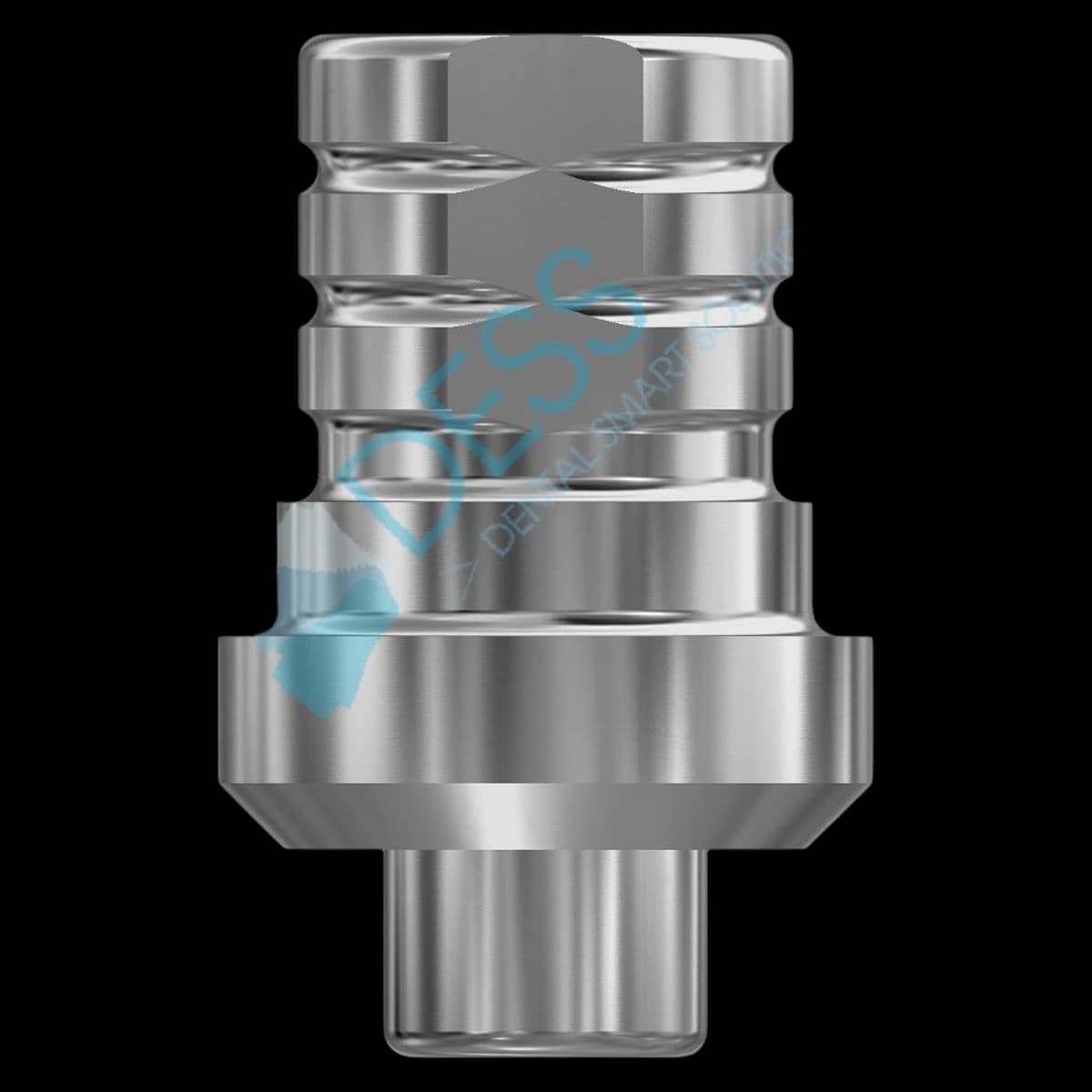 Dess Interface Chrome Cobalt Non-Engaging Abutment Base, 4.5mm, Zimmer Internal Hex, Each - CrCo Base NEng Zimmer 4.5 - Image 1