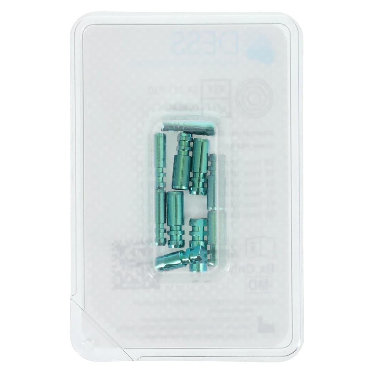 DESS Analog NP Internal Hex USA Anodized Green, 3.5mm Platform, Pack of 10 thumbnail 2