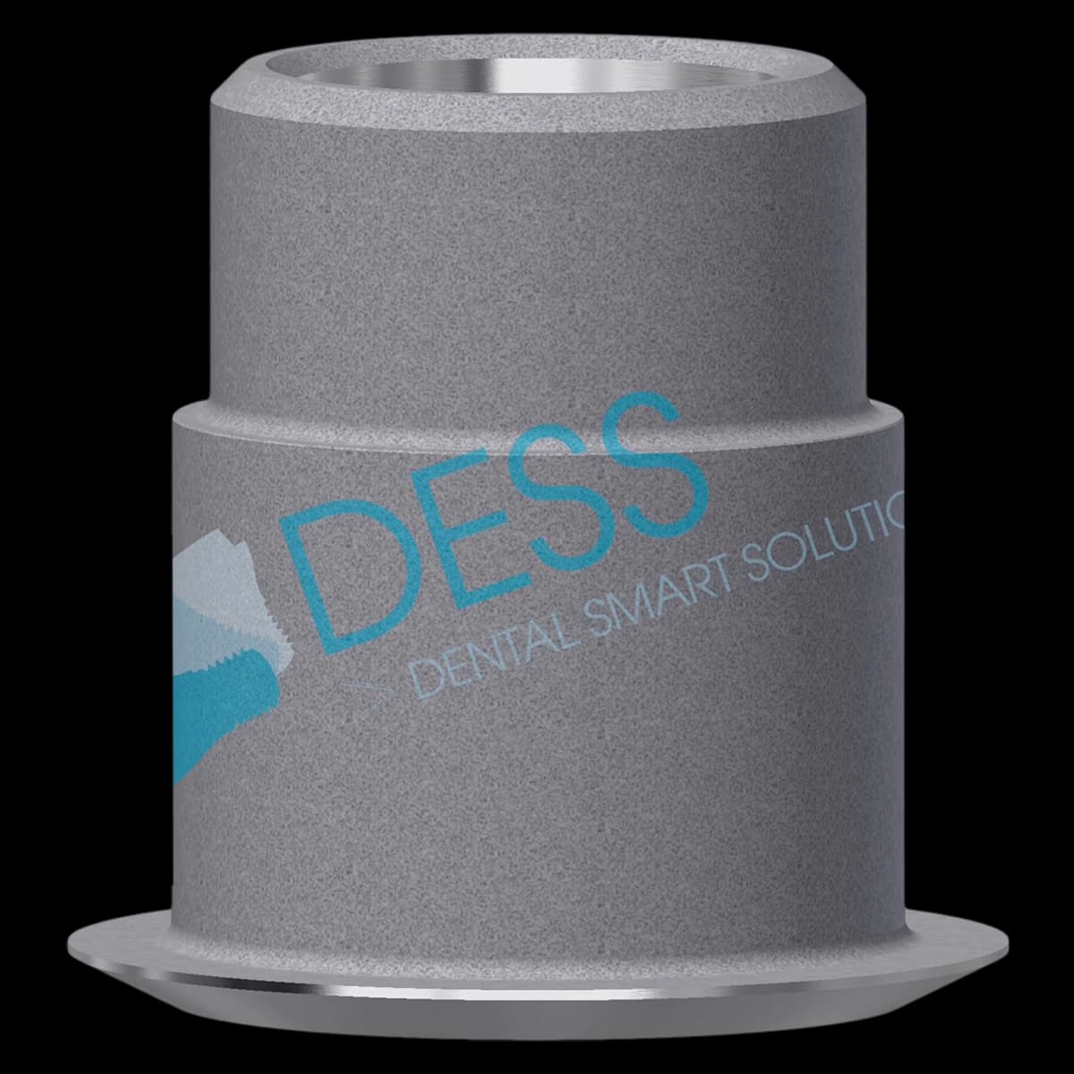 DESS TiBase Non-Engaging Titanium Base, NP, 0.3mm Gingival Height, External Hex Universal, for Nobel Branemark, 1 Each - TiBase NEng NBBrnk NP 0.3mm - Image 1
